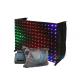 SMD RGB P20 Flexible LED Curtain Image Effects DMX512 Shapes Star Curtains
