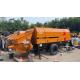 7260×2125×2685 Used Concrete Trailer Pump With Rexroth Kawasaki Oil Pump