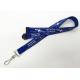 personalized  silk screened polyester lanyards with twinkling diamonds for trade shows