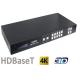 70 Meters And 100 Meters 4x4 HDMI Matrix Switcher With HDBaseT Output Port