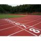 Polyurethane Tartan Athletics Track , Safe 13mm Synthetic Athletic Track
