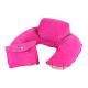 Self Automatic PVC Beach Pillow Camping Travel Neck Rest Pillow With Pouch