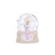 Resin Angel Deer Led Water Globe Snow Globe With Music Christmas Decoration