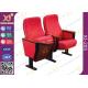 High Density Sponge Church Pulpit Chairs With Strong Steel Base / Movie Theater Seats