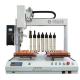 Single Head Double Platforms Industrial Automatic Tin Soldering Machine