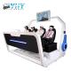 Indoor Immersive 9D VR Cinema 220V Roller Coaster Virtual Reality Games