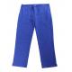 155 GSM Polyester 65% Cotton 35% Medical Suit With Rope Unisex  Blue Trousers Anti-bacteria Wrinkle-free