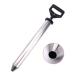Stainless Steel Round Mouth Nozzle Caulking Gun Non-removable Long Mortar Pointing Grouting Gun