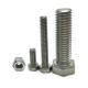 Motorcycle Din933 Stainless Steel M6 M16 M20 Hex Head Bolt