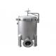 Side Inlet Stainless Steel Bag Filter Housing Easy Operation ISO Certification