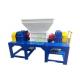 Double Shaft Waste Tire Shredder Machine With 26pcs Knives SGS Approval