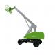 14m Platform Height Diesel Telescopic Boom Lift Weight 7500Kg