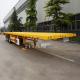 TITAN flatbed trailer price 40ft flatbed trailer container trailer truck for sale