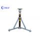 Aluminum Pneumatic Telescopic Antenna Mast 3m Height 6r/ Min Rotation With Tripod