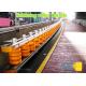 50m Polyurethane Safety Highway Roller Crash Barrier Guardrail System