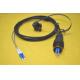 ODLC Fiber Patch Cord Armoured GYFJH 2 Core Fiber Optic Cable with Pulling Eye