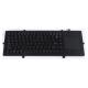 Waterproof Panelmount Industrial Plastic USB PS/2 Keyboard with Touchpad Mouse