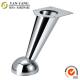 120mm high slanted shape furniture legs strong support stainless steel sofa legs SL-074