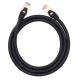 10 Gigabit Cat6a Shielded Patch Cables STP RJ45 100W PoE Stable