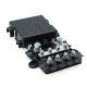 Mega Midi 5 Way High Load Four Outlet Midival Fuse Holder Power Distribution Box 5-Fold With Cover For Screw Automotive