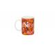 Round Shape 12oz Porcelain White Coffee Mug / Milk Tea Cup With Customized Logo