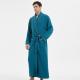 Plus Loungewear Mens Sleepwear Solid Cotton Fabric Warm Pjs For Men