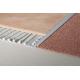 Aluminum Alloy Curved Carpet Transition Strips For Hotel Plaza