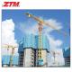 ZTT756 Flattop Tower Crane 32t Capacity 80m Jib Length 5.4t Tip Load Hoisting Equipment
