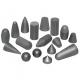 High Strength Cemented Solid Carbide Round Blanks For Tools Metal Grey Color