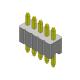 Pin Header Connector 1.27mm Serise Single Row Straight Type 1*2PIN To 1*50PIN SQ0.46mm