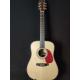 All Solid Spruce Round Body Dreadnaught D42 Acoustic Electric Guitar with Ebony Fingerboard