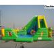 Green forest with animas inflatable slide combo (CYFC-05)