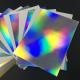 Iridescent Holographic Paper Roll Glossy Surface Finish High Durability Glossy Paper Roll