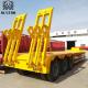 Excavator Transport 3 Axle 50 Ton 60 Ton Low Bed Trailer