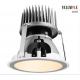 60W Fixed Led Recessed  Lights CITIZEN COB  With Narrow Trim Dia.283 * H195mm