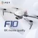 F10 Drone 4K HD Dual Camera GPS 5G WIFI Wide Angle FPV Real Time Transmission Distance 2km Availiable