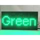 0.65kg IP65 Dip LED Screen Modules One Color Green 120 Viewing Angle