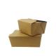 Factory Takeaway Fast Food Boxes Container Cardboard Eco Friendly Paper Containers Kraft Paper Box Food