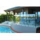 Frameless No Holes Pool Fencing Glass Panel Heat Soaked Toughened