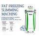 CE approved 0.1 Celsius adjustable 3 cryo handles fat reduction cryolipolysis