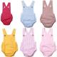 Custom Cotton Line Baby Clothes Baby Girls Romper Onesie Sleeveless Soft Clothes Baby Bodysuit