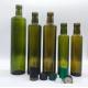 Hot Stamping Custom Size Accepted Empty Round Glass Bottle for Cooking Oil and Vinegar