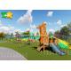 Diy Kids Outdoor Playground Equipment Set Swing And Slide Toys For Toddlers