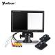 LED Car Reversing Aid System Desktop Back Up 7 Inch Rearview Mirror Monitor