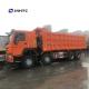 HOWO 8x4 371hp 27M3 12 Wheels Self Loading Dump Truck For Tanzania