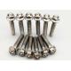 Gr5 Bolts Titanium Fasteners Hexagon Flange Bolt For All Sizes Motorcycle Parts