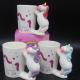 Unicorn Ceramic Coffee Cups Novelty 3D Animal Handle Water Mug