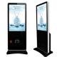 55 Wifi Lcd Digital Signage Advertising Display With Shoe Polisher Cleaner