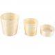 3CM Wooden Disposable Dessert Cups Outdoor Biodegradable Coffee Mug