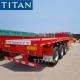 40 ft trailer new flatbed flat deck semi trailers for sale price